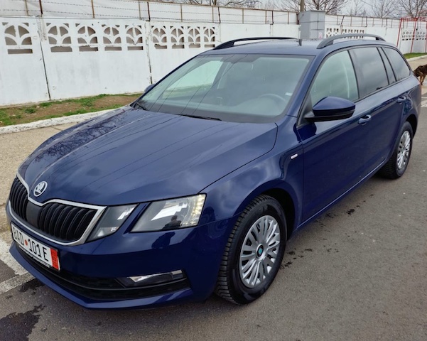 Economy saloon car used for Bucharest airport transfers